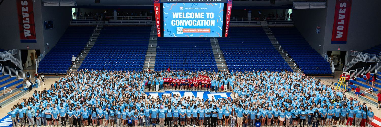 UWG students at Convocation