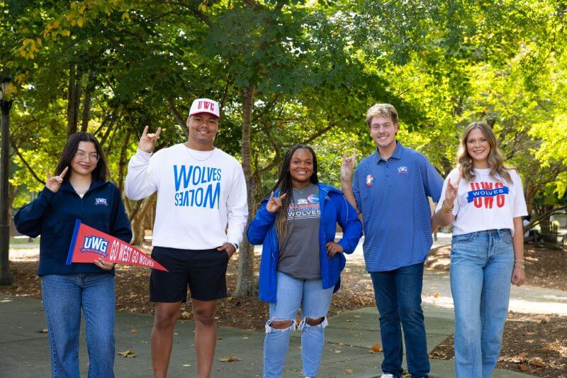 UWG students