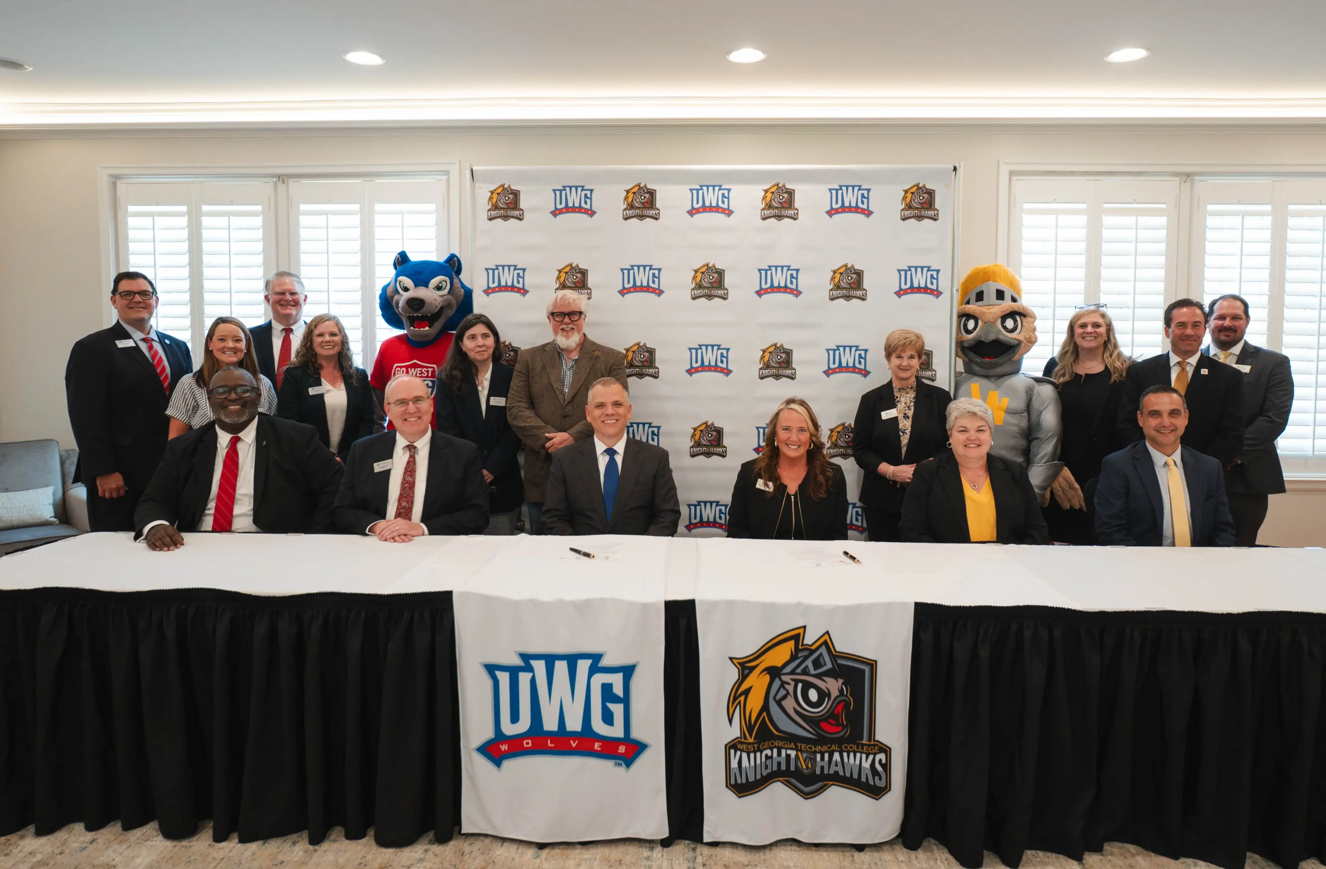 UWG and WGTC leadership representatives