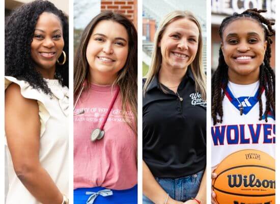 L to R: Taylor Bryant, Elizabeth Nelson, Nicole Nichols, Sydne Tolbert