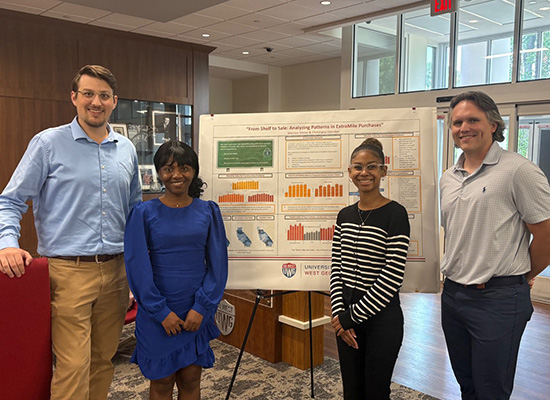 UWG students at Analytics Day 2026