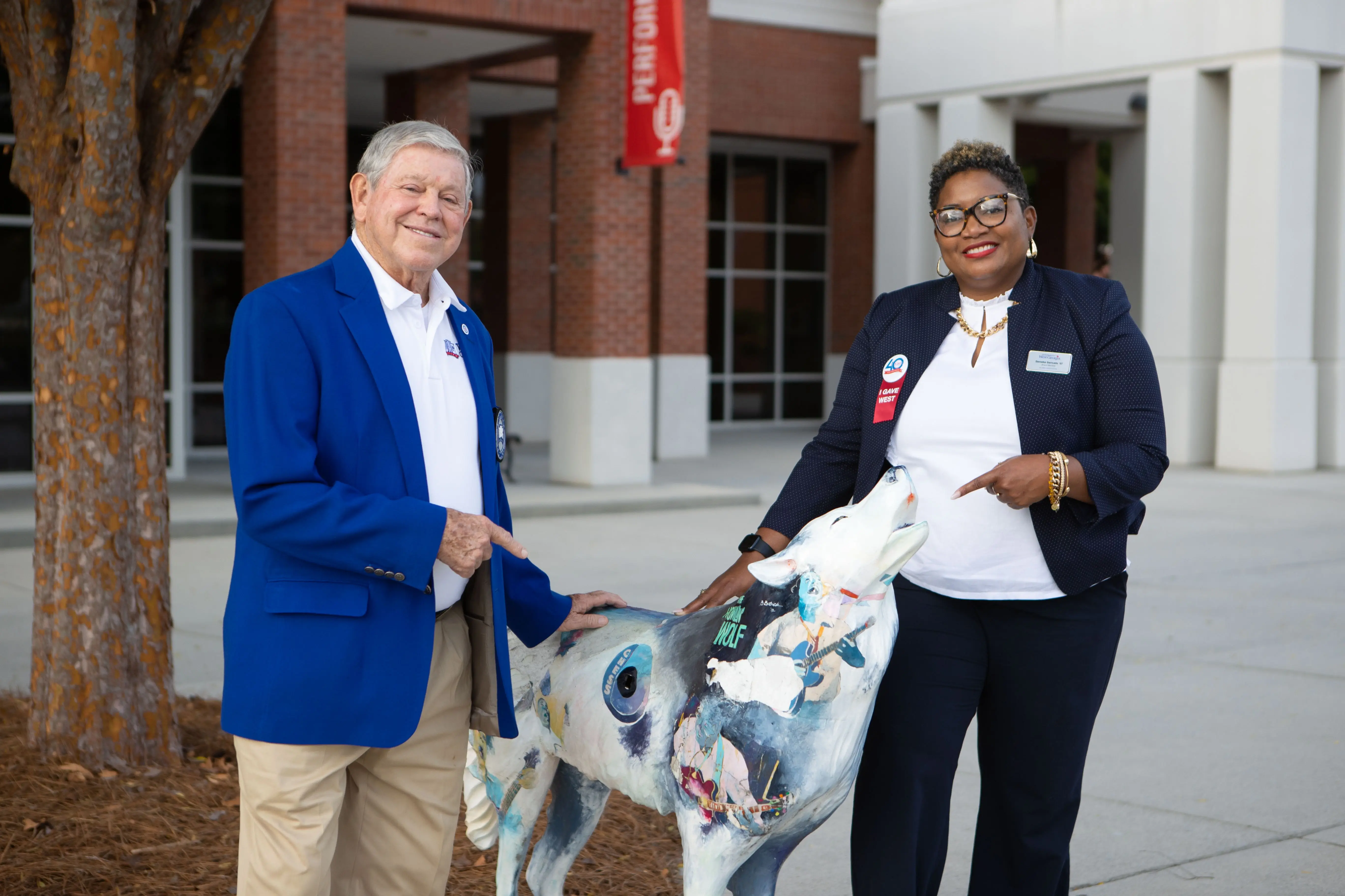 Bob Stone and Semeka Samuels