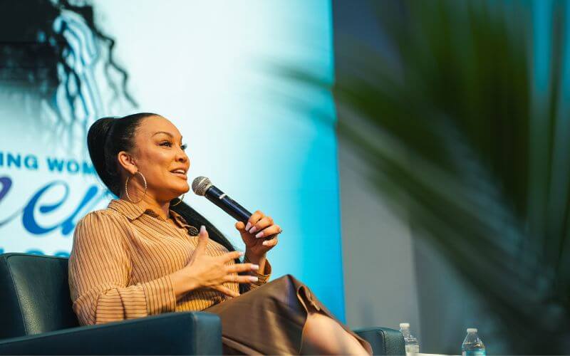 Egypt Sherrod at UWG's Women Empowering Women