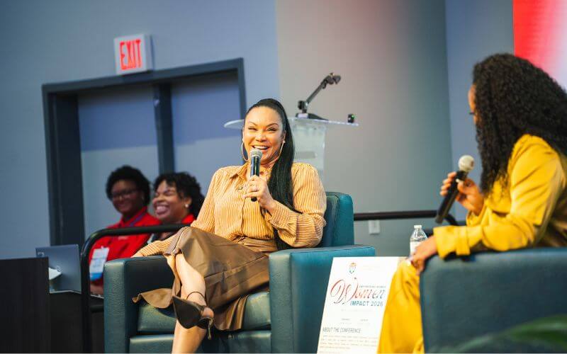 Egypt Sherrod at UWG's Women Empowering Women
