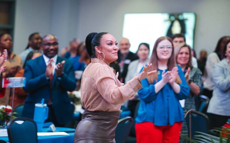 Egypt Sherrod at UWG's Women Empowering Women