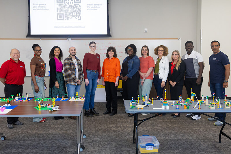 UWG Stone Center's Design Thinking and Lego Serious Play workshop attendees and facilitators