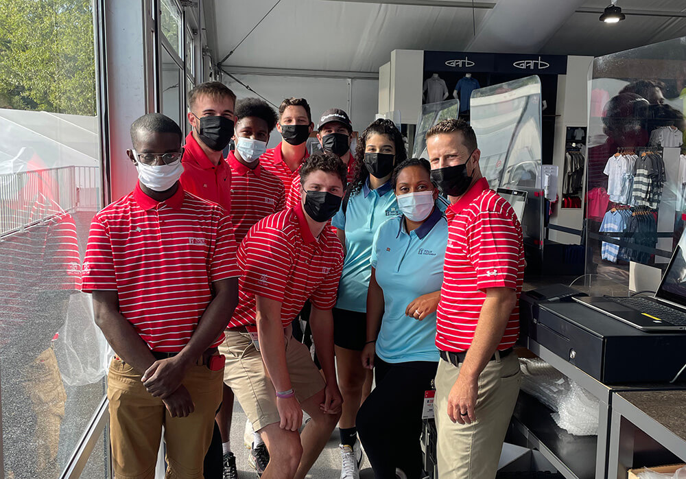Dr. Brian Mosier and students