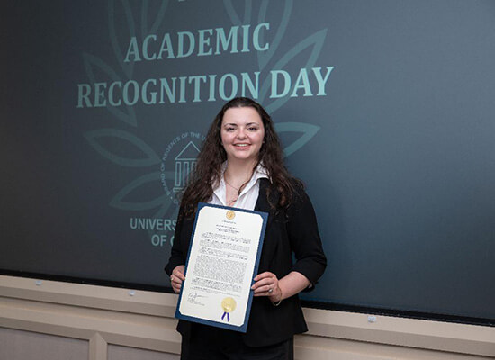 UWG student Megan Flowers