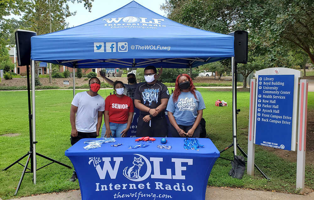 WOLF Internet Radio student employees