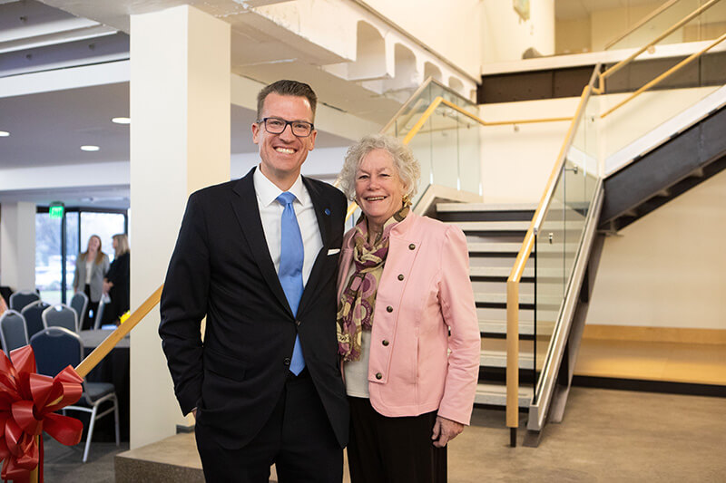 Dr. Brendan Kelly and Georgia Rep. Lynn Smith