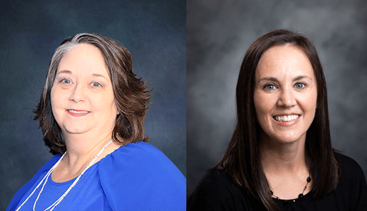 Dr. Kelly Dyar, project director, and Dr. Amy Yarbrough, project team lead