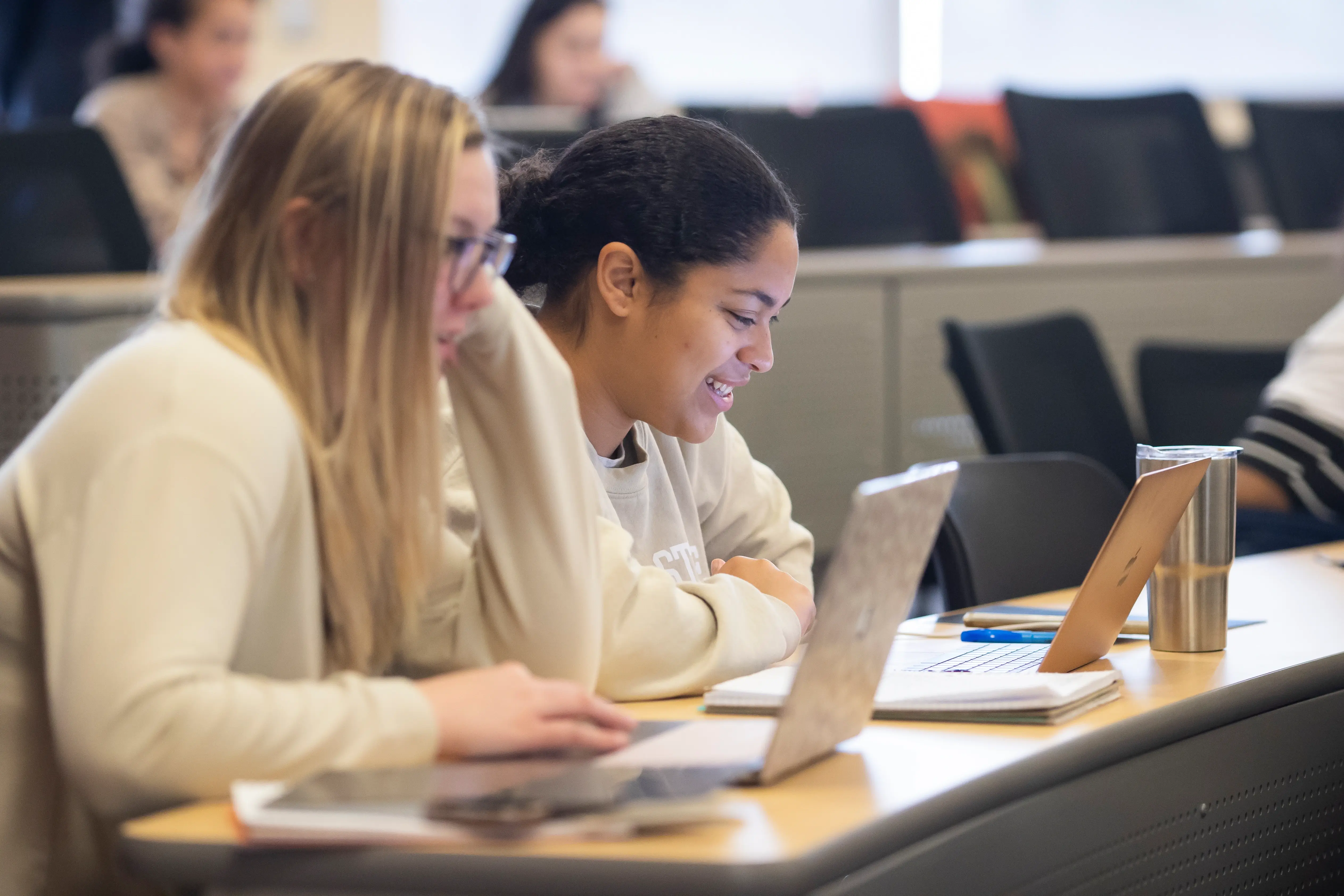 UWG nursing students in the classroom