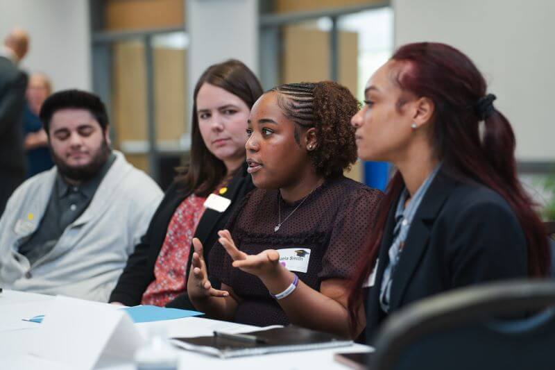 UWG communications students at Media Day