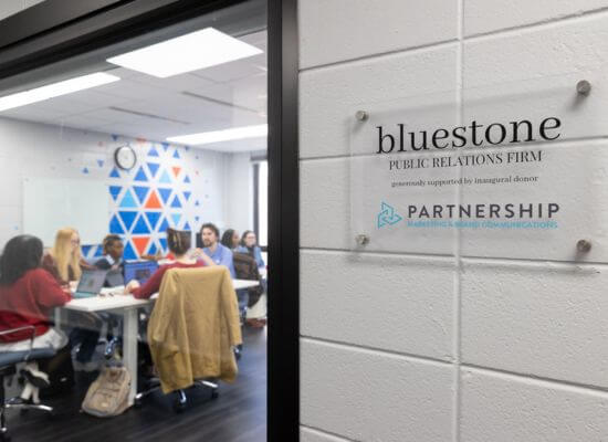 UWG's bluestone, a student-run PR firm