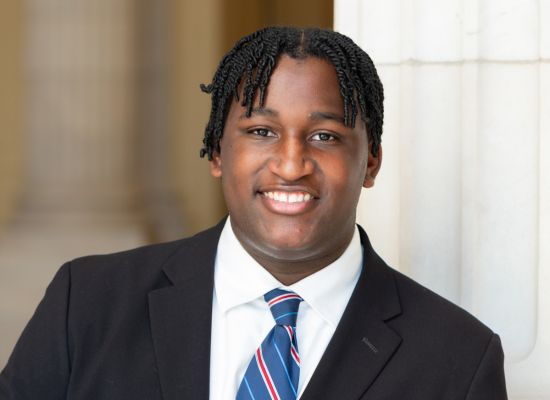 UWG graduate student Mark Johnson on Capitol Hill
