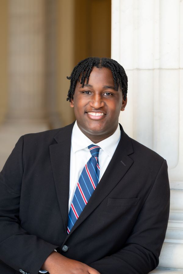 UWG graduate student Mark Johnson on Capitol Hill