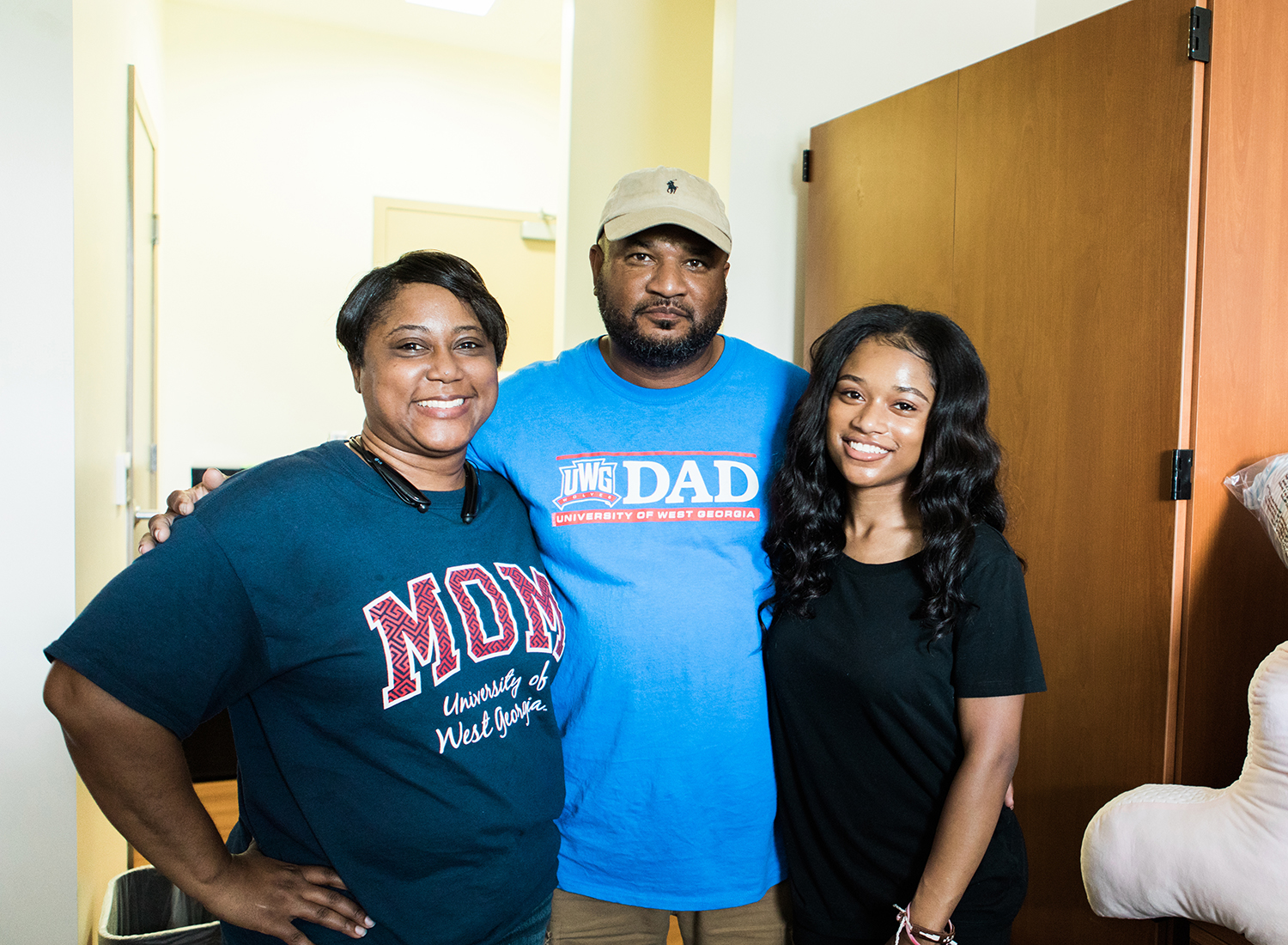parents with a student