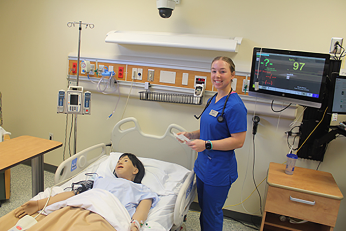 Students in the Experiential Learning Center