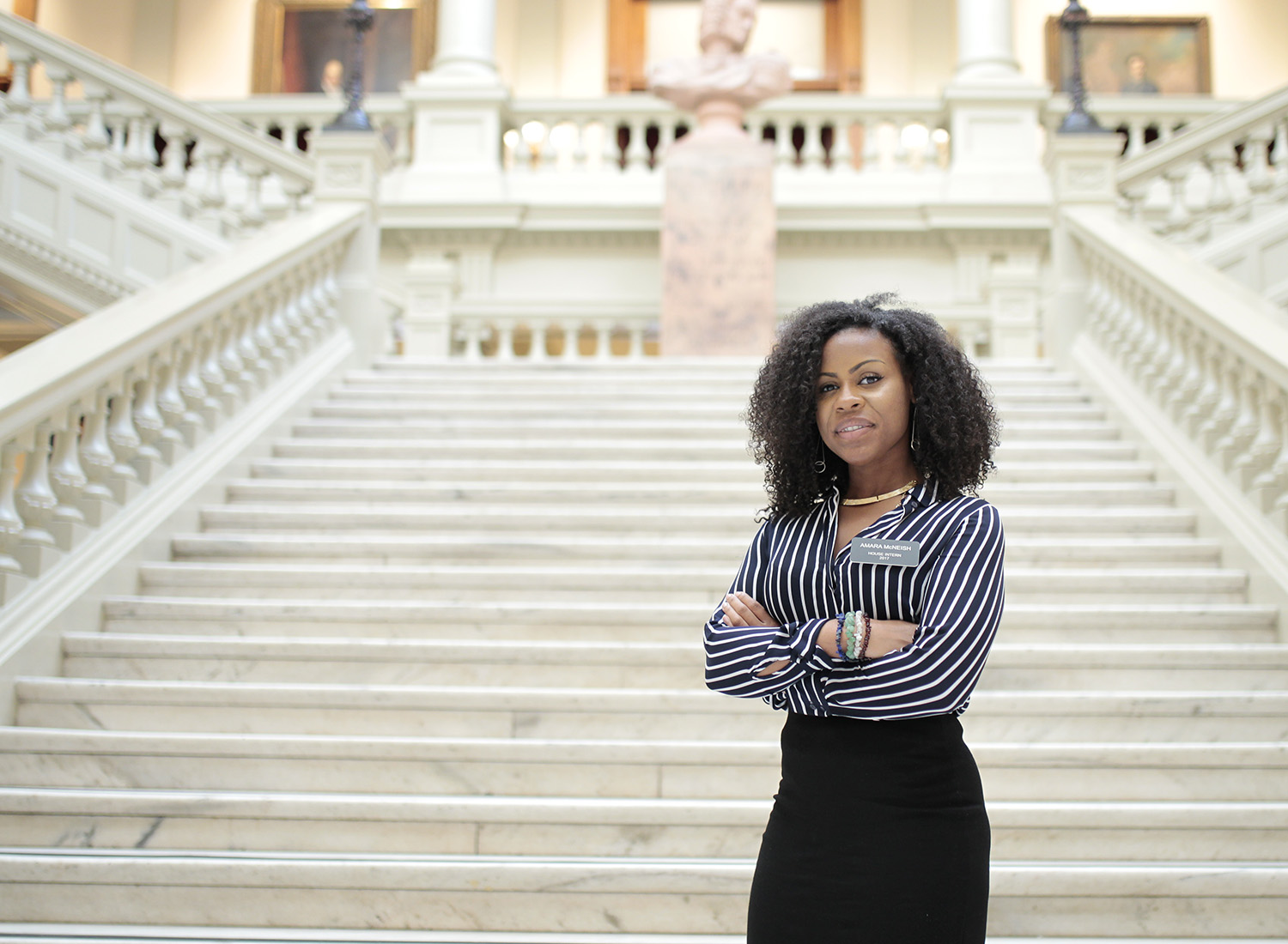 Mcneish at the GA Capitol