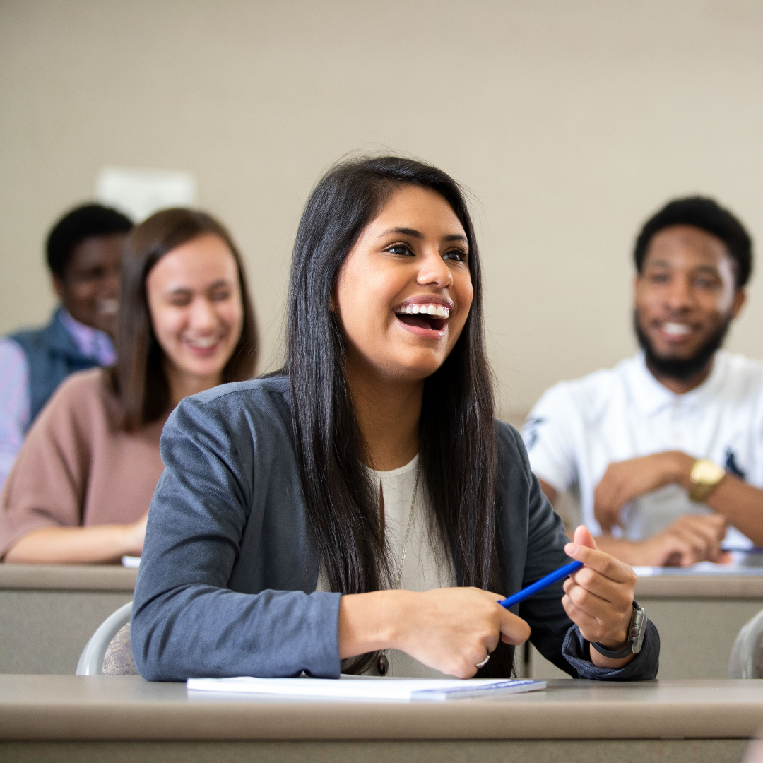 Students in class