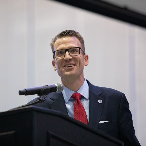UWG hosted the Spring 2022 University Address in April, inviting members of the university community to hear how the institution is enlivening its Becoming UWG Strategic Plan