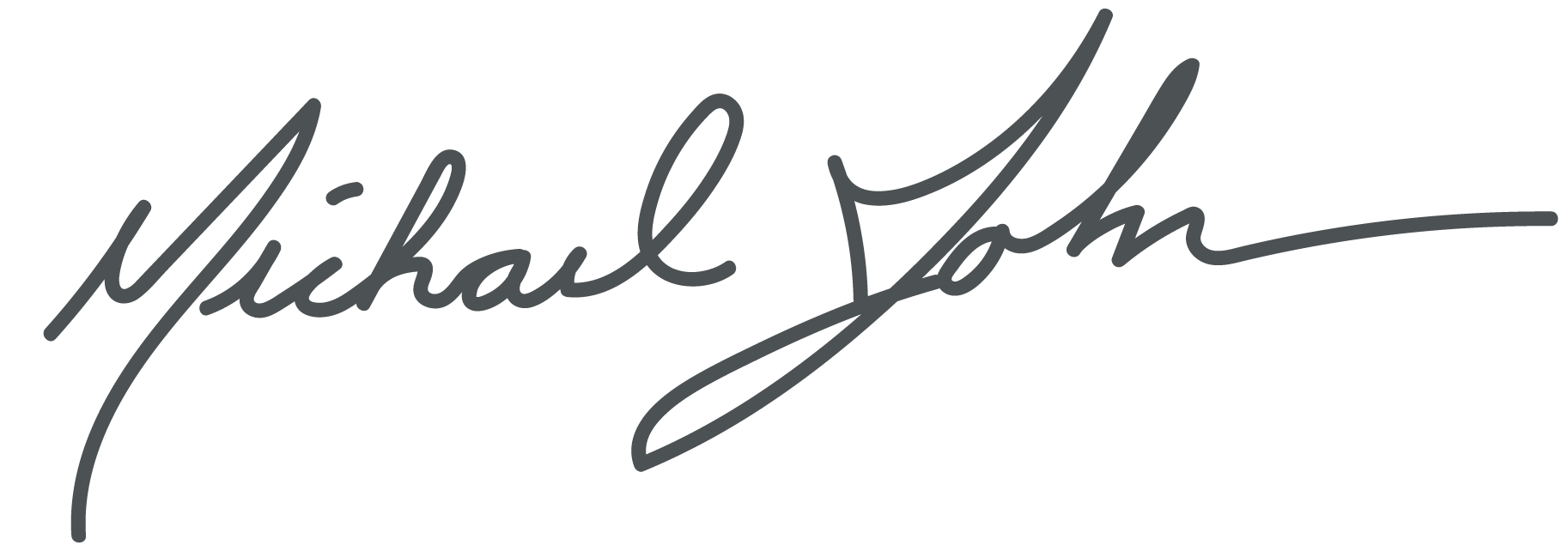 President Michael Johnson's signature