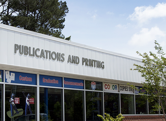 Print Services building