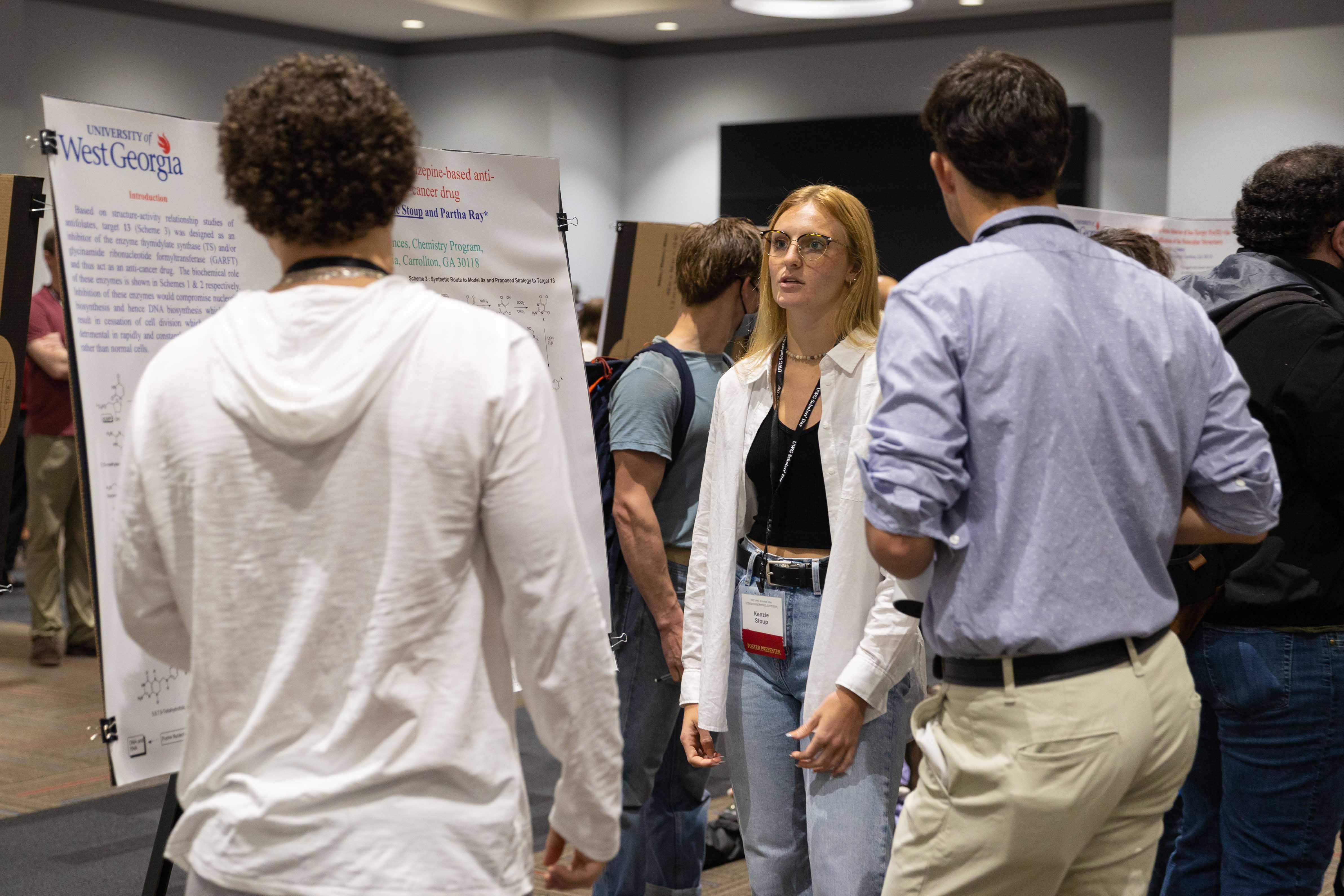 Students and Faculty at the conference