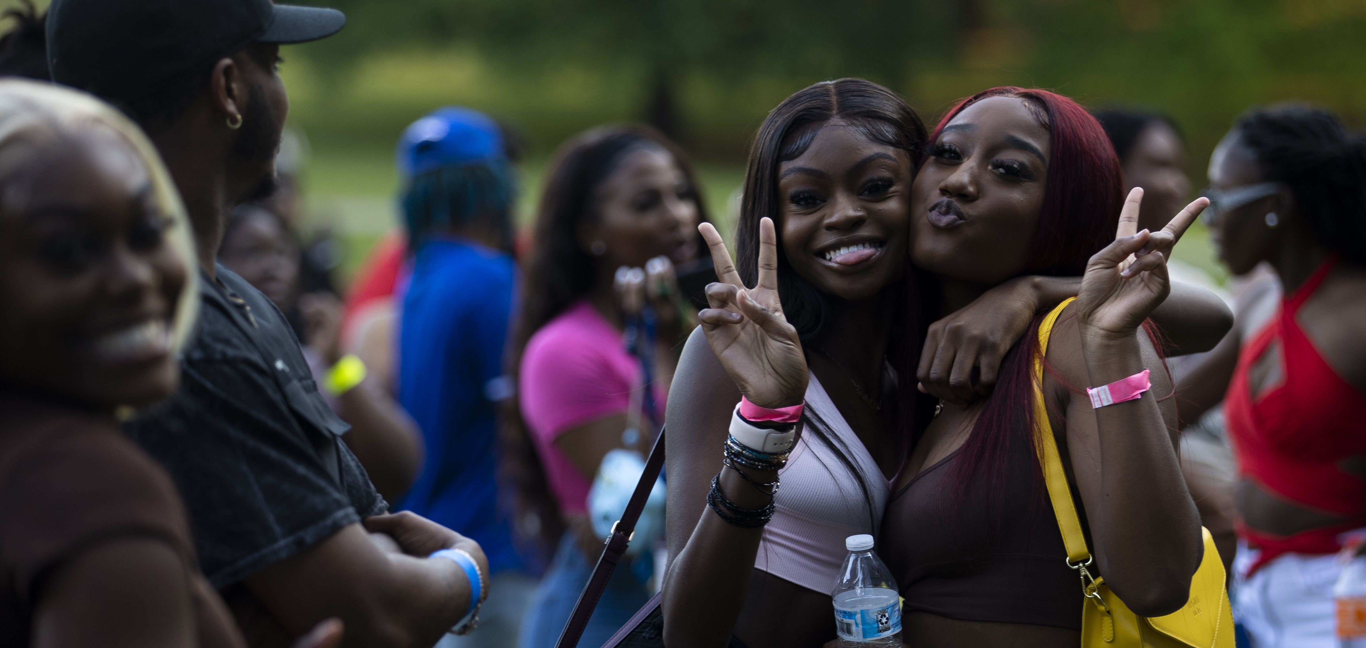 two African-American girls