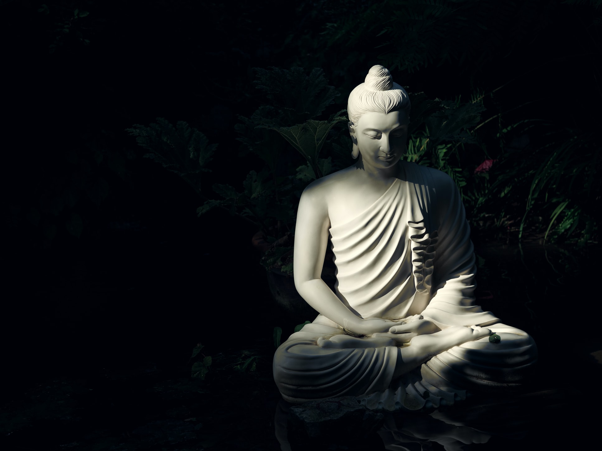 Statue of Buddha resting