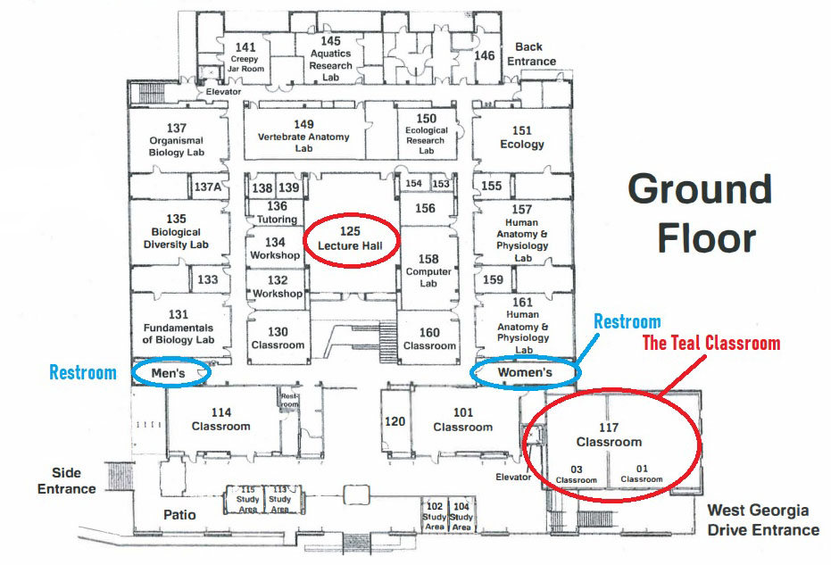 biology building map