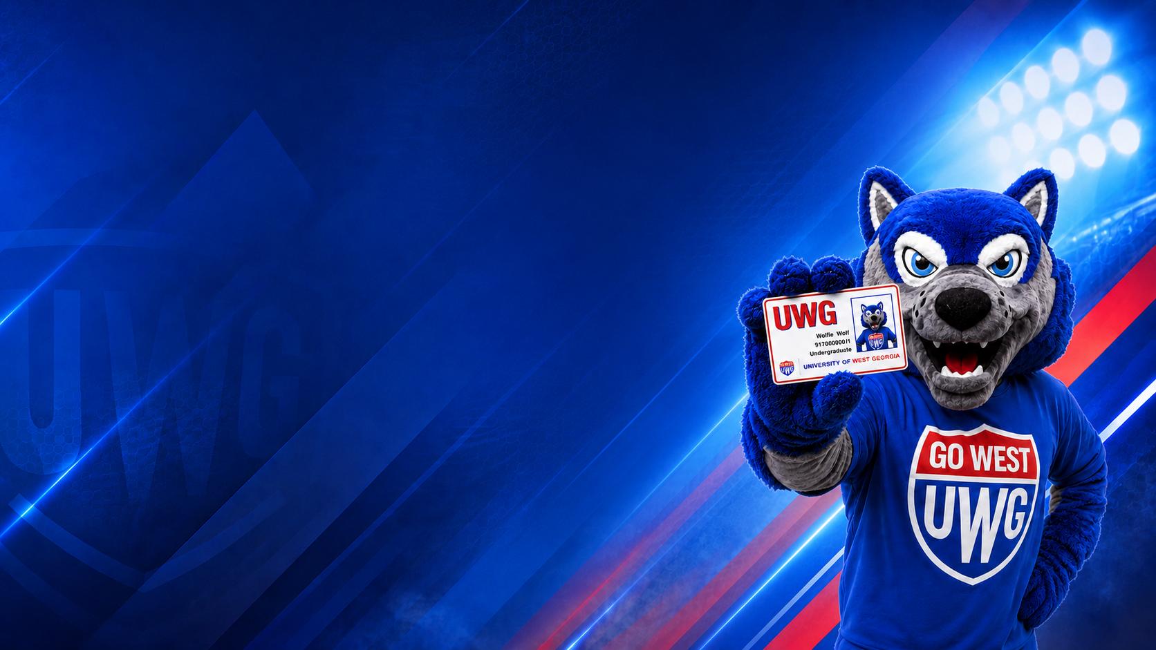 Wolfie with ID Card