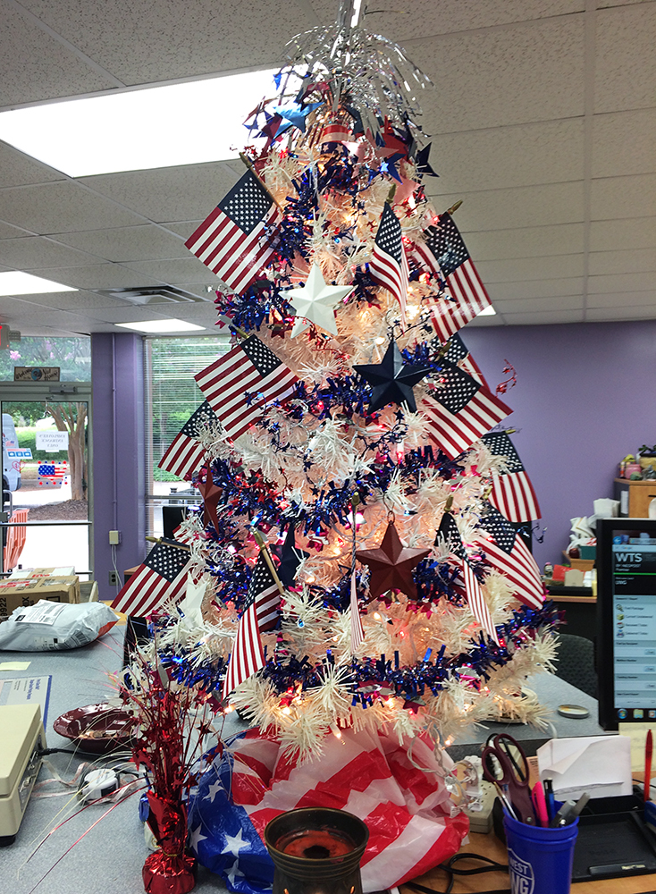 Patriotic Tree