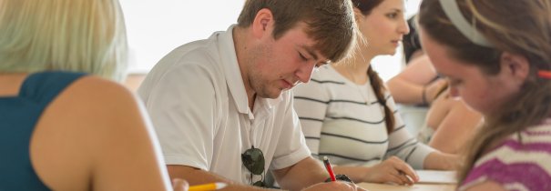 Students on the Newnan campus