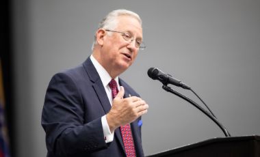 More than 750 students graduated from the University of West Georgia Saturday, with keynote speaker Daniel Jackson encouraging them to remember, “Your attitude determines your altitude.”