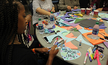 Hundreds of University of West Georgia students gathered together on Saturday, April 1, to give back to their campus and community during the annual Big Event.