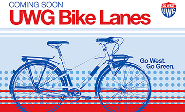 The University of West Georgia is moving forward in its efforts to not only serve its students, faculty, and staff, but to also integrate with Carrollton’s pedestrian and bike infrastructure. Crews are working on the perimeter of West Georgia Drive to install bike lanes.