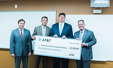 Thanks to a grant from AT&T, the Carrollton-Carroll County Education Collaborative (CCEC) is one step closer to reaching its goal of becoming a regional educational resource network that provides educational opportunities to K-16 students in multiple counties.