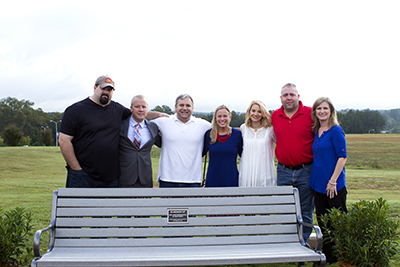 L to R: Mike Jones, Chad Houck, Michael Snyder, Kim Test, Mandy Shierling Hill, Paul Ball and Coach Sherry Cooney