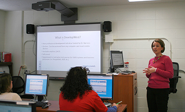 DevelopWest is a brand new training tool designed specifically for University of West Georgia employees by Skillsoft on behalf of the Center for Business Excellence (CBE). The project began to take shape once the CBE received the results of their Engage West surveys from 2014.