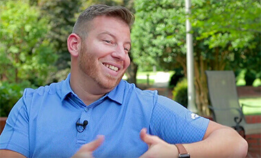 Sweaty palms. Racing heart. Shortness of breath. All those symptoms would plague Kyle Broome ’15 ’16 whenever he talked to a large group of people. That is, until he came to the University of West Georgia.