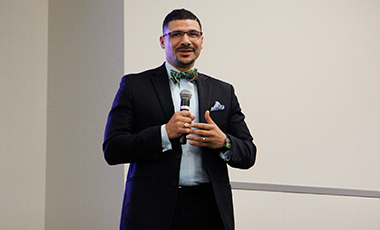 Dr. Steve Perry, the founder and principal of Capital Preparatory Magnet School in Hartford, Connecticut and an accomplished author and media education contributor, was the main speaker at the University of West Georgia’s sixth annual Dr. Martin Luther King program.