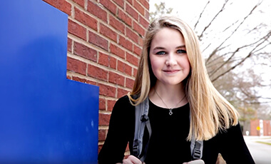 Like so many students, Morgan Braman's life changed completely when she arrived at the University of West Georgia.