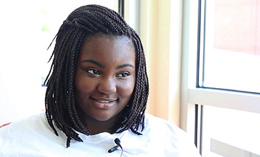 Meet Taniya Shockley. At first glance, she looks like your everyday college freshman. But she actually brings an unusual tale of perseverance and determination. As a child, she found herself in and out of a total of nine unfortunate home situations, until she recently found sanctuary with a pastor and his wife.