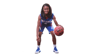 At first introduction, she’s shy and reserved, but whether she’s in the classroom or on the basketball court, Bre’ana Singleton is handling business. Singleton, a point guard for the University of West Georgia women’s basketball team and mass communications senior, succeeds in her studies by maintaining a 4.0 GPA while continuing her passion of playing basketball.
