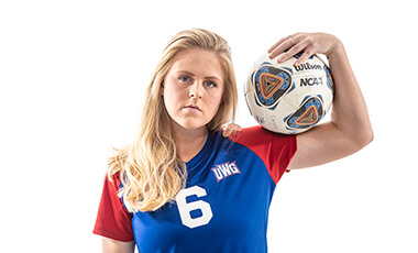Morgan Haase started kicking a soccer ball soon after she learned to walk. She’s still kicking. The University of West Georgia senior, who plays center back (a defensive position) on the Wolves soccer team, has played soccer for almost the past two decades. At the end of this season, though, she’ll step off the pitch for the last time as a student-athlete.