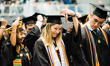 A record number of University of West Georgia students graduated Thursday, but Student Government Association President Joshua Lester challenged them to not let graduation be the climax of their stories.