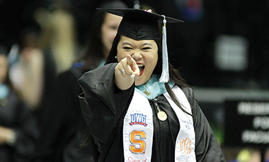 The University of West Georgia's spring commencement ceremonies will be held on Saturday, April 25, at 9 a.m. and 2 p.m. in UWG's Coliseum. The morning ceremony will feature graduates from the College of Education, College of Arts & Humanities, and the Tanner Health System School of Nursing. Gregory A. Adams will be the keynote speaker. The afternoon ceremony will feature graduates from the Richards College of Business, College of Social Sciences, and College of Science and Mathematics, at which Lt. Gov. Casey Cagle will be the speaker.