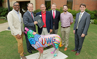 Thanks to the City of Carrollton, UWG Wolves now have their own day. Mayor Walt Hollingsworth and the City Council recently proclaimed Sept. 17, 2016, as University of West Georgia Day.