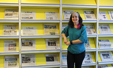 Her passion for language, defying cultural boundaries and her advocacy for studies in foreign language and the advancement in library studies has led Anne Barnhart to many countries in Central and South America. Each time she travels, she shares her knowledge with Spanish-speaking librarians.